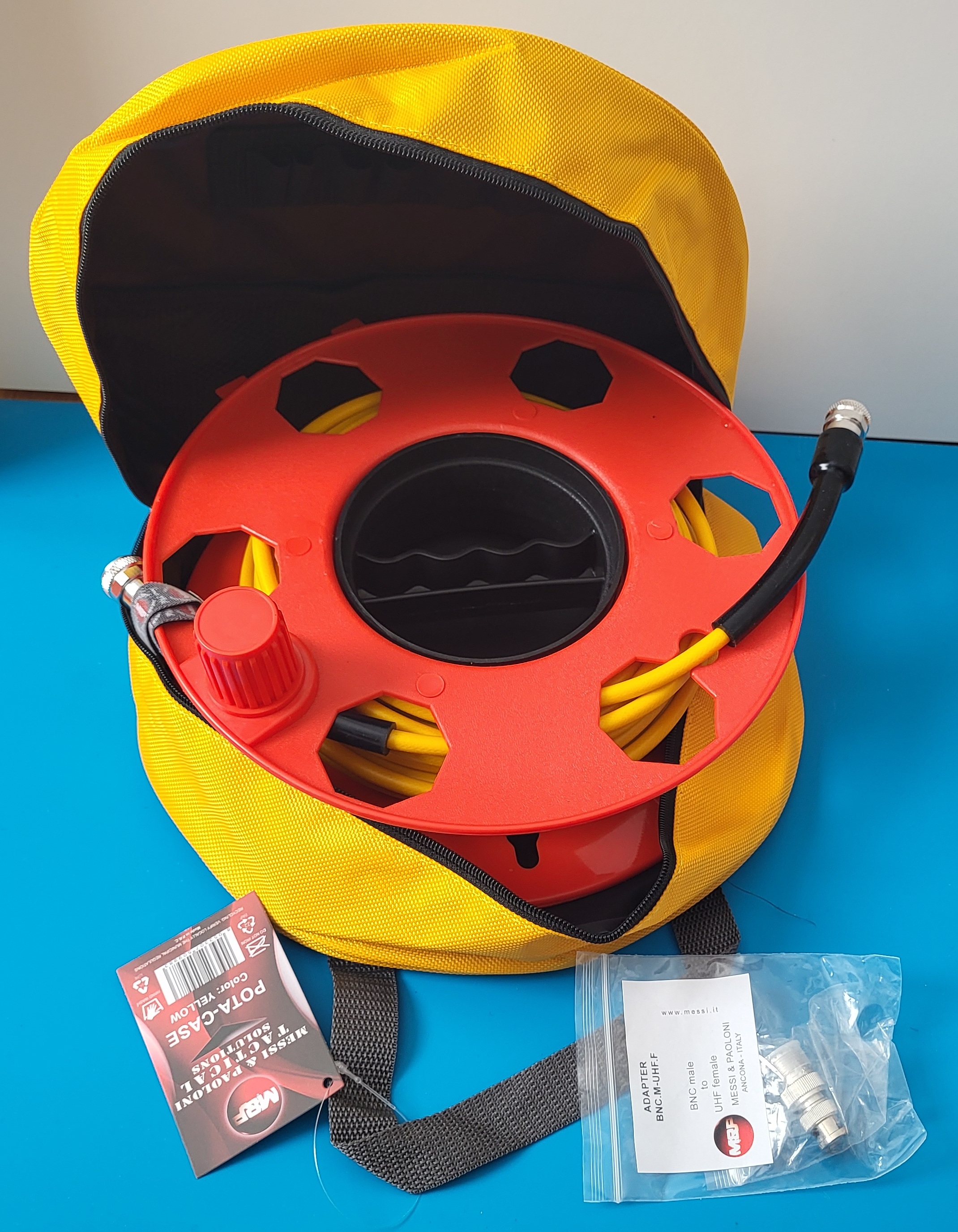 POTAFLEX 7 Koaxialkabel-kit, Ø 7,6mm (.300") – 15,2m